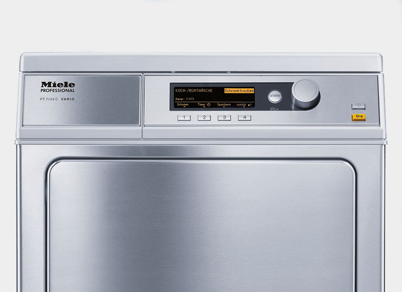 Miele PT7135C Vario 6.5kg Condenser WashCo Commercial Laundry with