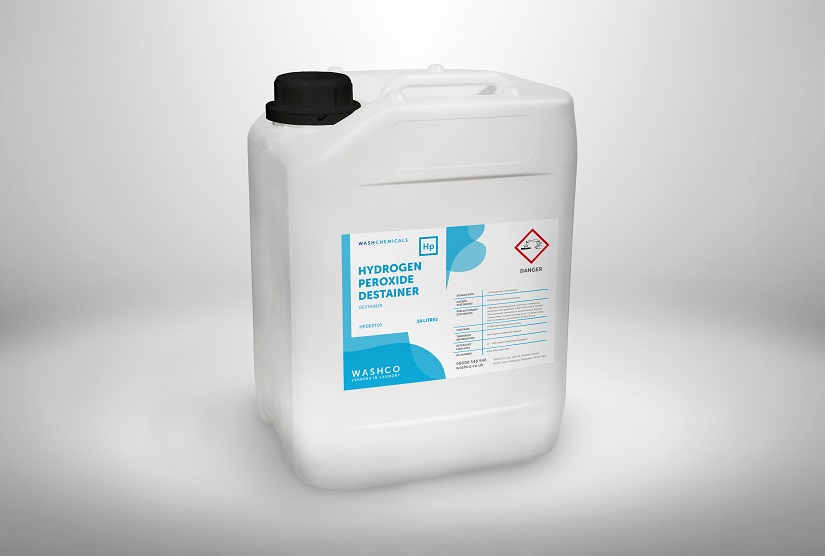 WASHCHEMICALS Hydrogen Peroxide Destainer pack shot